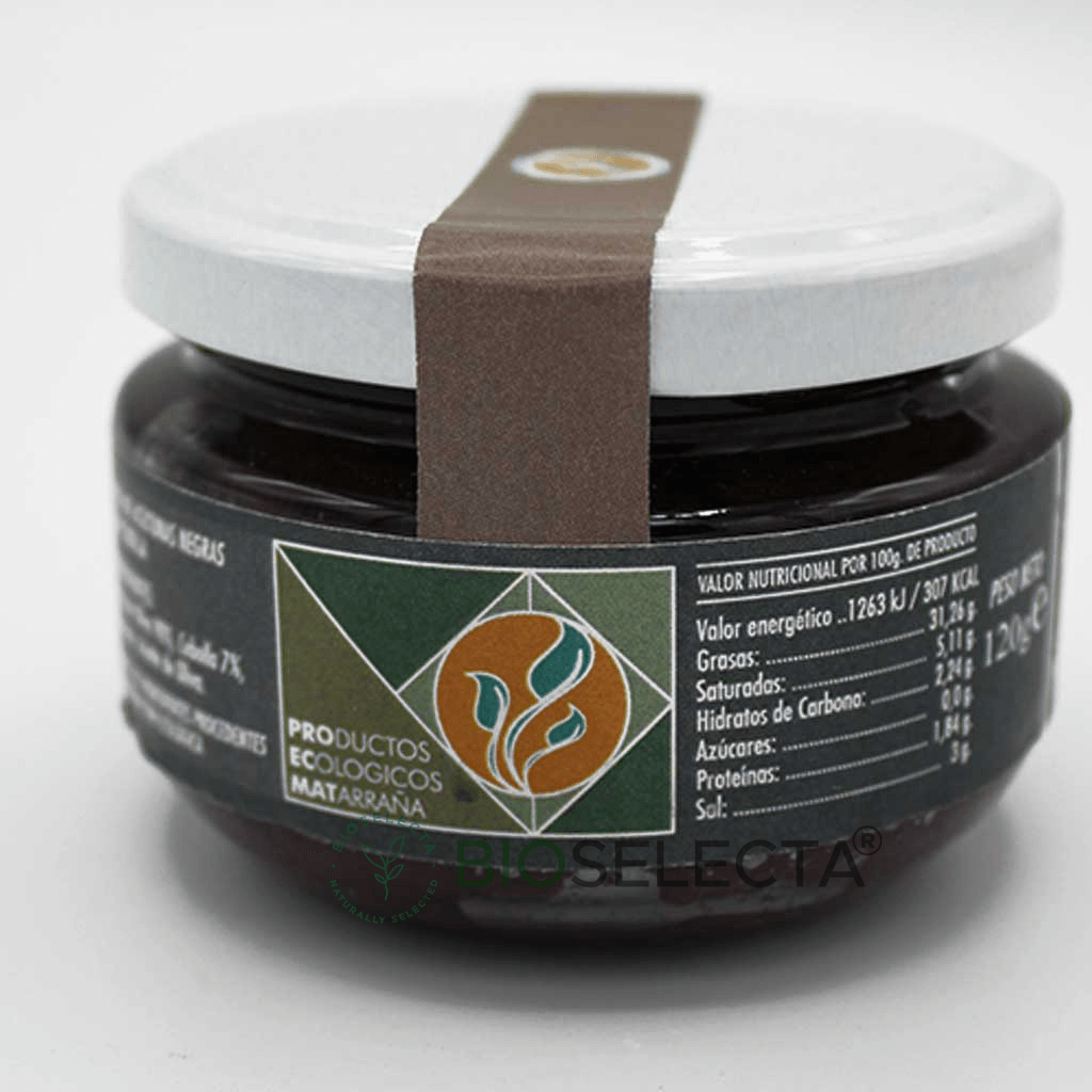 Pate de oliva negra con cebolla ecológico 120gr. Bio (Proecmat)