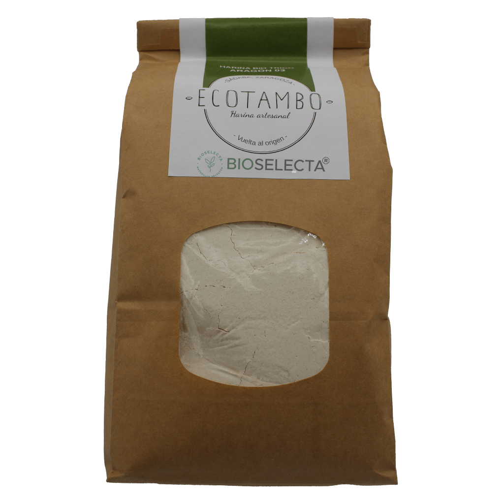 Harina trigo Aragón-03 1kg. Bio. (Sádaba. Zaragoza)