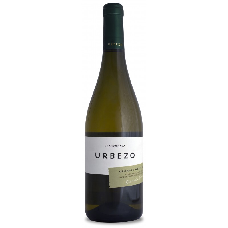 Vino blanco Solar de Urbezo 2021 (Chardonnay) Bio. DO Cariñena