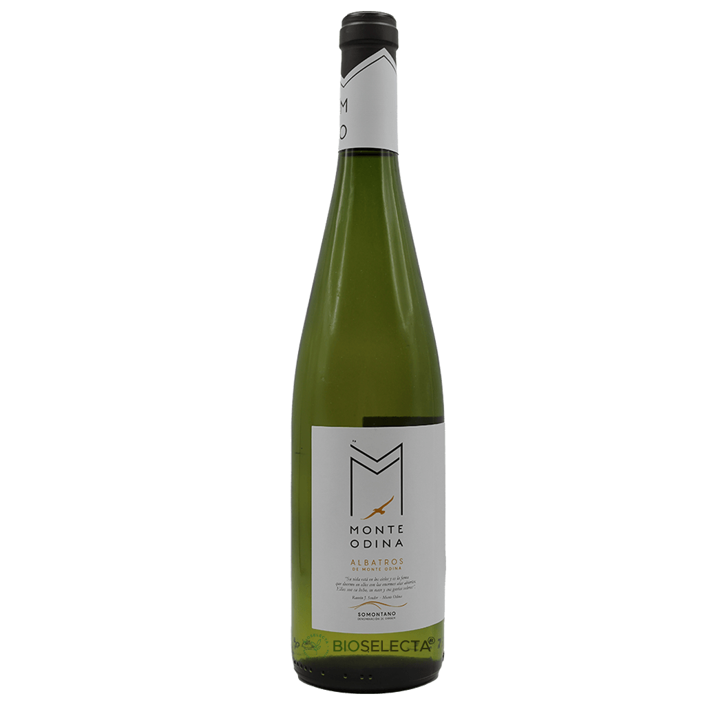 Vino blanco Monte Odina Albatros DO Somontano (Sauvignon Blanc y Gewürztraminer) Bio