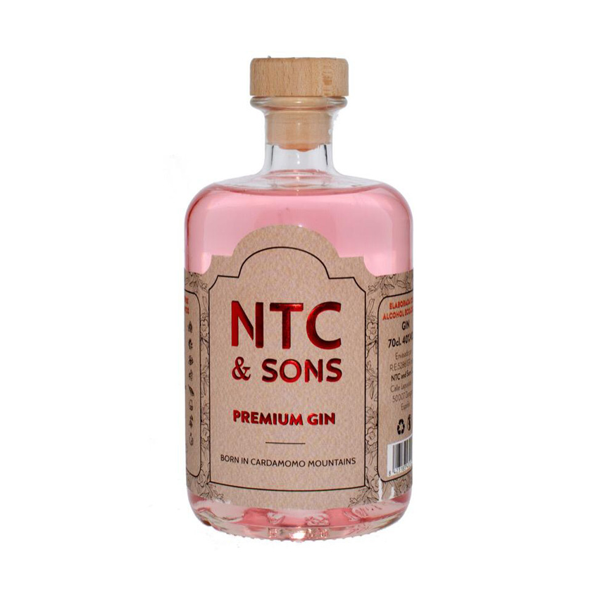 Gin Rosé Premium NTC &amp; SONS