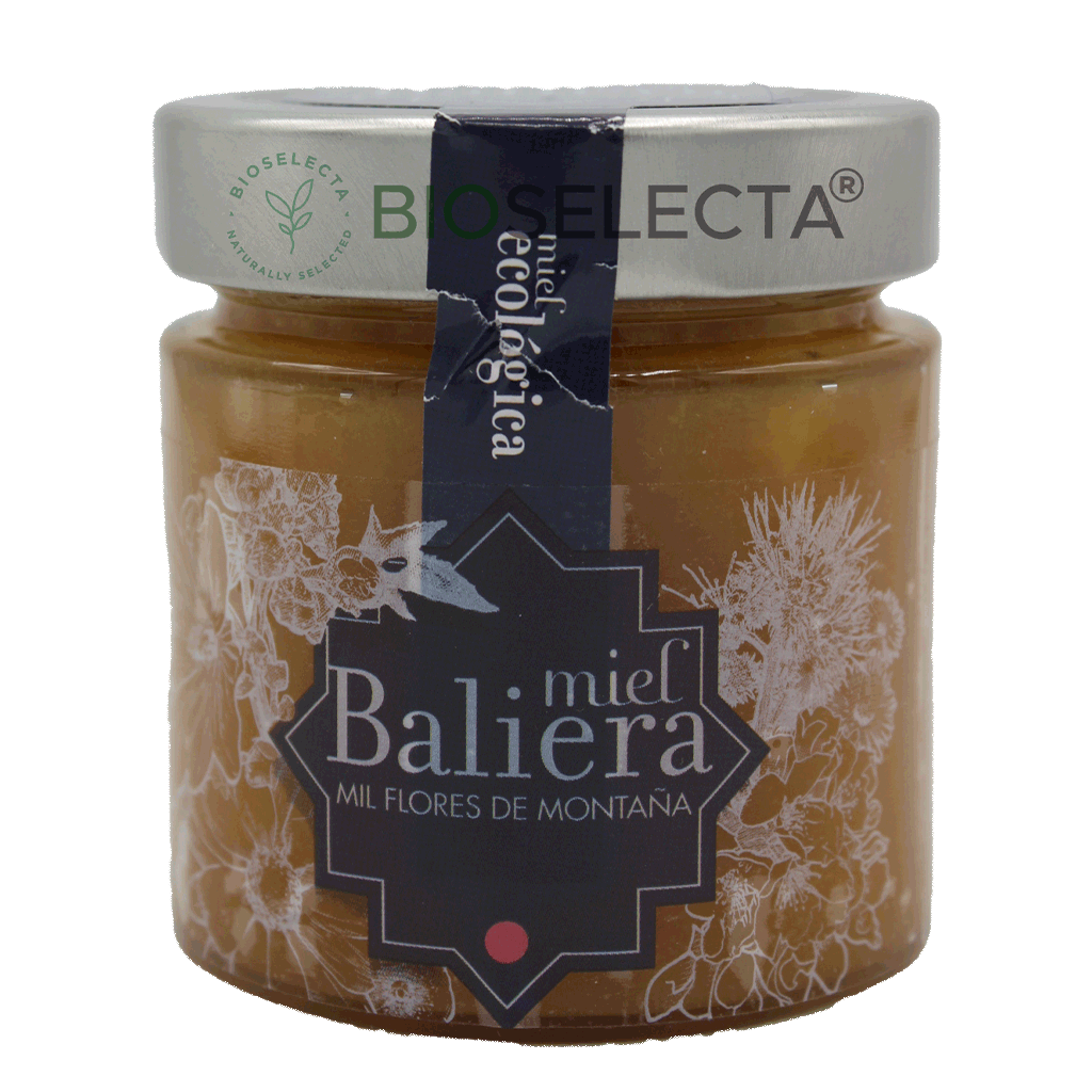 Miel cruda de mil flores 250 gr (Cornudella de Baliera, Huesca)