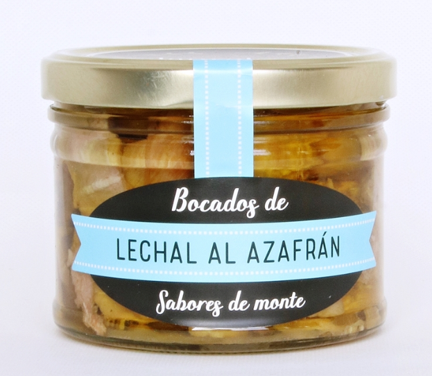 Bocados de lechal al azafrán. 475 ml.