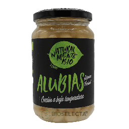 Conserva de alubias blancas 350gr. Bio. (Ráfales, Teruel)