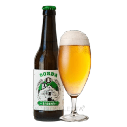 Cerveza Borda badina 33cl. Bio (Aineto. Huesca)