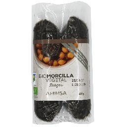 Morcilla burgos Vegetal Ahimsa 230gr. Bio (Zaragoza)