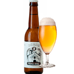 Cerveza Borda trigo duro 33cl. Bio. (Aineto. Huesca)