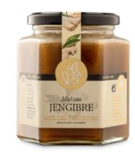 Miel con Jengibre 1/4 kg Artesanía Alimentaria de Aragón. (Ejea de los Caballeros, Zaragoza)